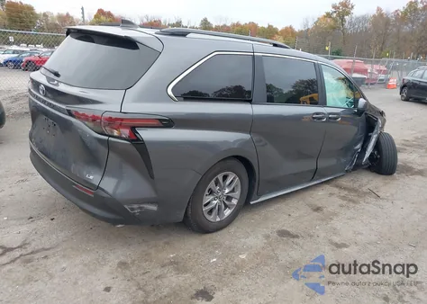 2025 Toyota Sienna Le from USA, damaged, VIN 5TDBRKEC7SS250994